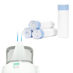 DOEL sacs-litière auto-nettoyage: emballage montrant les 4 rouleaux, pratique pour les routines.