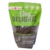 Dog Delights batonnet canard emballage — plaisir sain pour votre chien