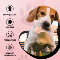 Dog Diggin Designs Jouet Mode Appliqué Logos : motifs audacieux pour le style et le divertissement.