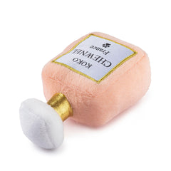 Dog Diggin Designs Koko Chewnel Pawfum, jouet avec couineur, routine amusante et interactive.