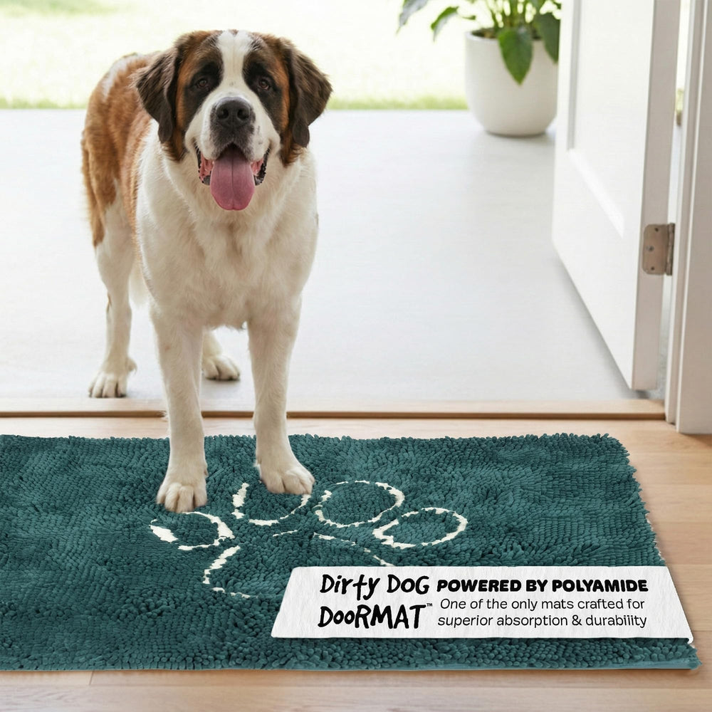 Dog Gone Smart Dirty Dog Doormat avec absorption élevée pour sols propres