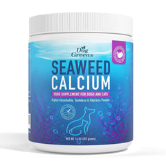 Dog Greens calcium algues islandaises en poudre pour animaux, calcium biodisponible