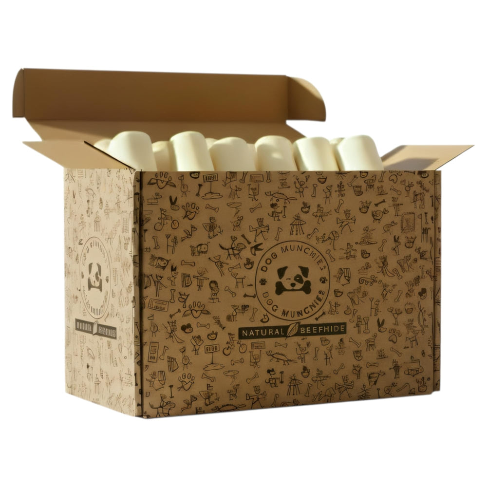 Dog Munchies Rouleau Retriever 9-10 pouces, friandise naturelle à mâcher pour occuper votre chien
