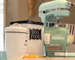 Dog Treat Naturals, bâtonnets dentaires en forme d’étoile pour un nettoyage ciblé des dents.