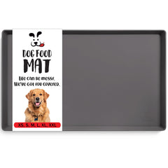 DogBuddy Tapis nourriture chien imperméable protège le sol des éclaboussures