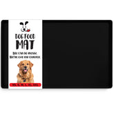 DogBuddy Tapis Nourriture Chien Impermeable: protège le sol et évite les éclaboussures.