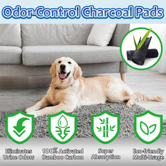 Dogcator tapis-pipi impermeable 28x34 protège sols contre les accidents.