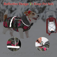 Fermeture arrière du manteau Dogcheer facilitant l’attache de la laisse