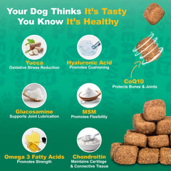 Doggie Dailies – dose-adaptee-chien, dosage adapté à toutes les tailles.