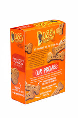 Doggy Delirious friandises crunchy beurre de cacahuète, récompense protéinée pour chiens actifs.
