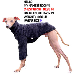 doggystar detail col roule: confort et enfilage facile