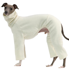 Veste doggystar en molleton pour lévrier italien, pull doux et chaud pour les sorties.