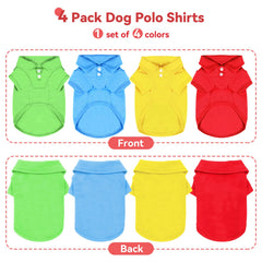 DOGGYZSTYLE polo-shirt col bleu, confort et élégance pour sortir.