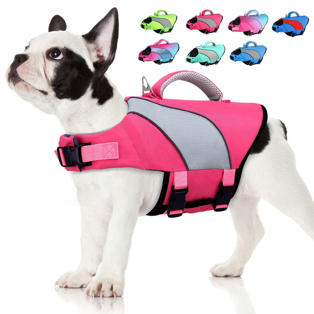Gilet Doglay pour chien ajustable, confort et flottabilité lors de la natation.