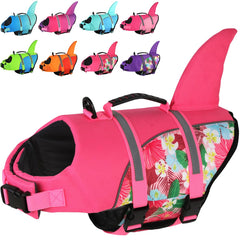 Doglay gilet sauvetage chien design requin pour nage en sécurité