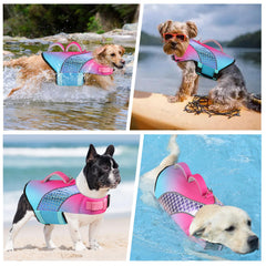 Gilet Doglay avec bandes réfléchissantes pour meilleure visibilité.