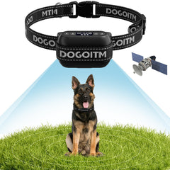 Clôture sans fil DOGOITM avec 3 modes d’avertissement pour sécurité du chien.