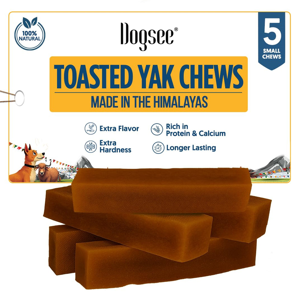 Dogsee Toasted Yak Cheese emballage – friandise pratique et facile à ranger.