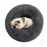 Lit donut Doimier pour chien, surface douce et rassurante.