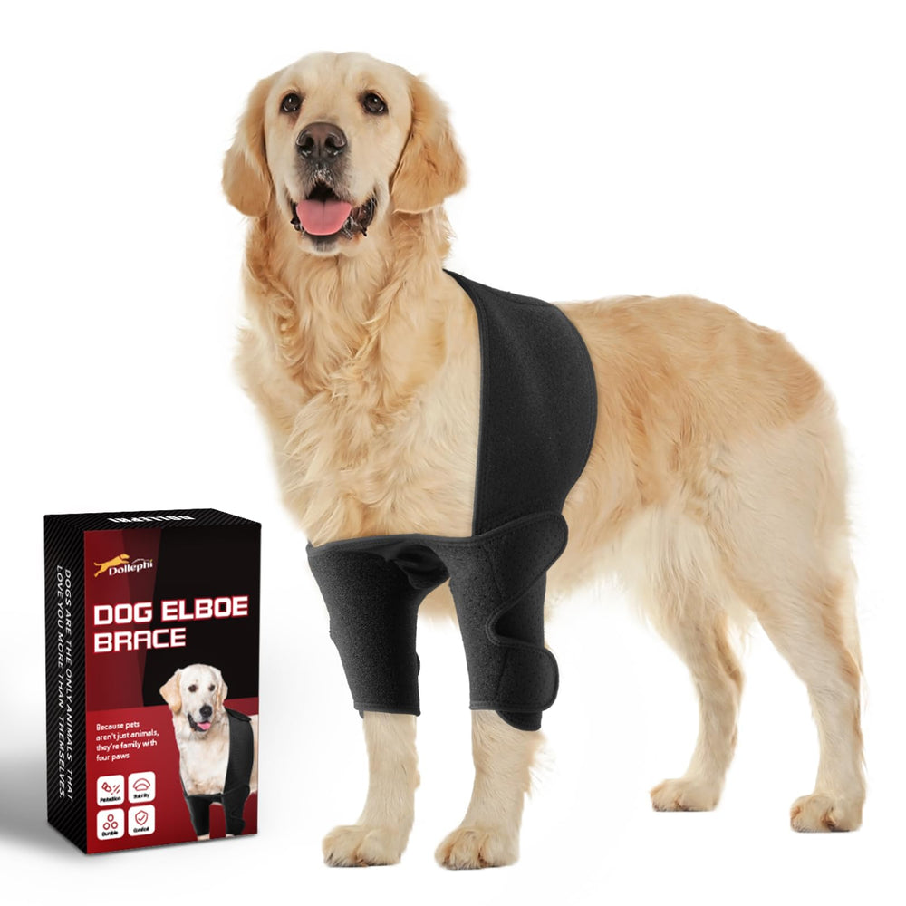Dollephi attelle coude chien epaule: soutien articulations lors des promenades.
