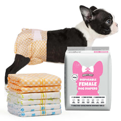 Couches Dono pour chien avec indicateur d’humidité, détection rapide des fuites.