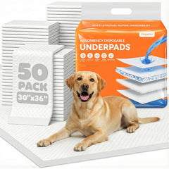 Tapis-pipi Doporro pour chiens, grand format 30 x 36 po, absorption fiable.
