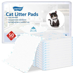 DOQVTIZAY recharges-tapis-chat-absorbants: tapis ultra absorbants pour éviter les fuites.
