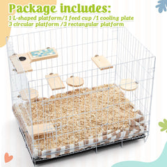 DoubleFill plateau bois rond – stimule l'exploration et l'escalade.