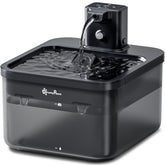 DownyPaws fontaine-eau-chat-batterie-amovible offre autonomie et recharge facile.