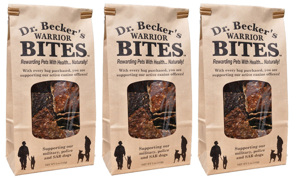 Dr. Becker's Warrior Beef Bites, emballage pratique pour friandises en déplacement