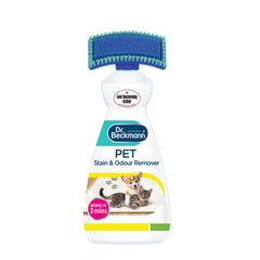 Dr. Beckmann nettoie taches et odeurs animaux avec brosse-applicateur