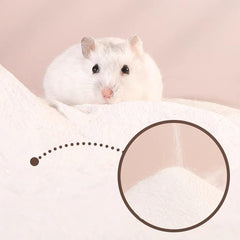 DR.DUDU sable-bain-hamster-absorption-odeurs contribue à un habitat plus frais.