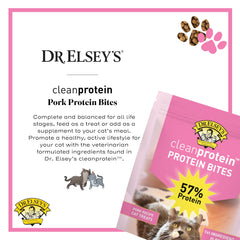 Dr. Elsey's cleanprotein bouchées porc sans céréales pour snack léger