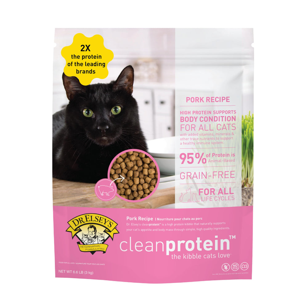 Dr. Elsey's cleanprotein premier ingrédient porc, nutrition protéinée.