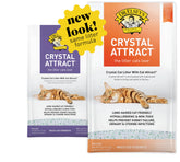 Dr. Elsey's Crystal Attract litière en silice attire les chats vers le bac.
