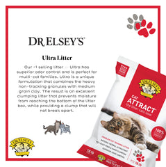 Dr. Elsey's Cat Attract – faible poussière pour un intérieur propre.