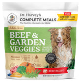 Dr. Harvey's Boeuf et Légumes du Jardin — poudre prête pour repas équilibré.
