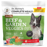 Dr. Harvey's Bœuf et légumes du jardin dans un sac, repas naturel pour chien.