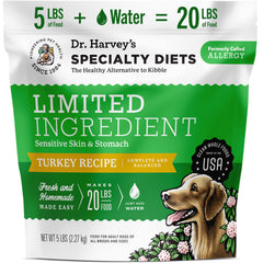 Dr. Harvey's Ingrédients limités dinde sac: repas simples pour chiens sensibles