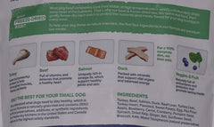Nature's Blend utilisé comme mélangeur dans le repas quotidien du chien.
