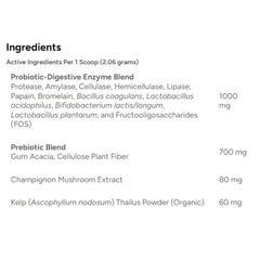 Dr. Marty ProPower Plus — poudre ajoutée dans la nourriture, soutien digestif pratique.