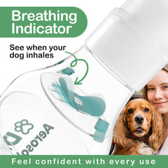 Dr. Pet masque inhalateur chien grande taille convient à chiens imposants.