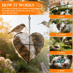 Décoration de jardin Coeur par DreaVant avec charme rustic