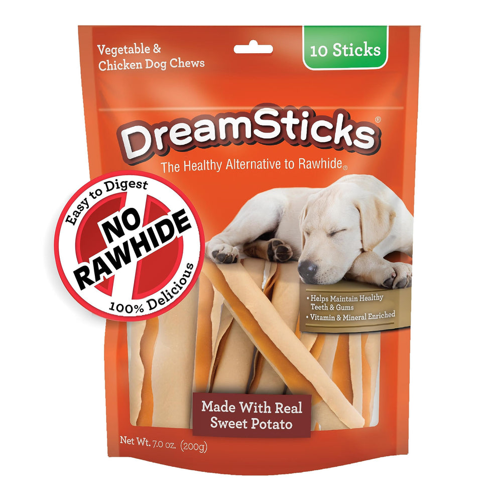 DreamBone batonnets patate-douce – saveur naturelle appréciée par les chiens.