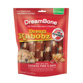 DreamBone Dream Kabobz au poulet et légumes, friandise sans cuir pour mastication agréable