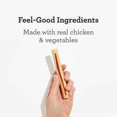 DreamBone DreamSticks légumes et poulet, goût naturel et attractif