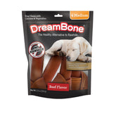DreamBone friandises médium sans cuir boeuf-poulet-légumes, faciles à mâcher.