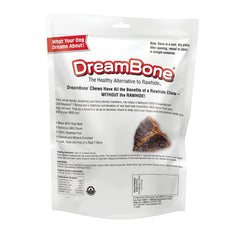 Goût barbecue boeuf DreamBone Grill Masters T-Bones, texture naturelle à mâcher pour chiens