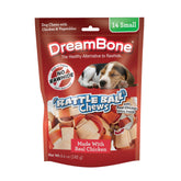 DreamBone RattleBall emballage clair, pratique pour l'achat et le rangement.
