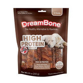 DreamBone rouleaux protéinés haute: friandise idéale pour chiens actifs.